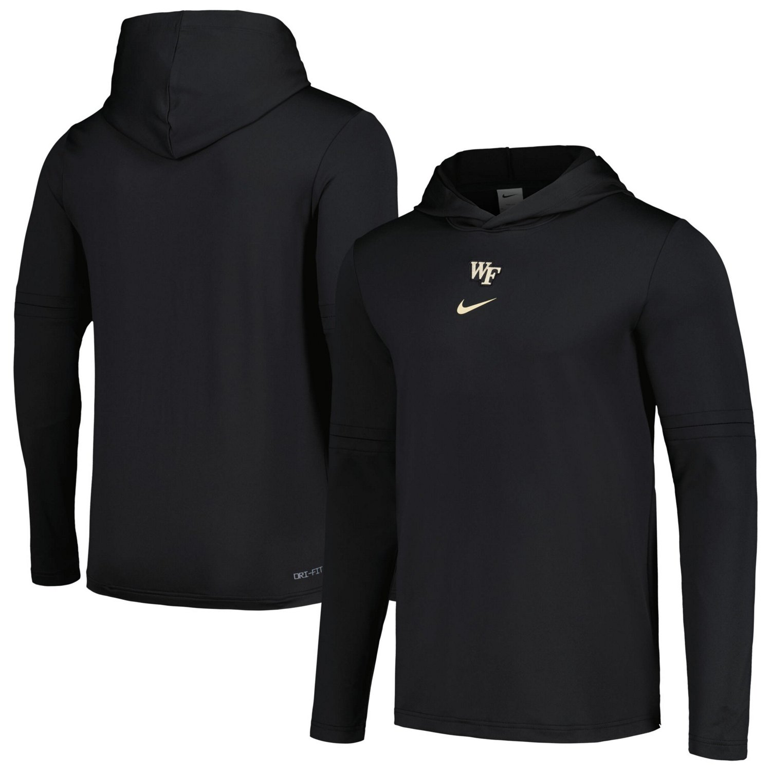 Nike Wake Forest Demon Deacons 2023 Sideline Player Performance Hoodie ...