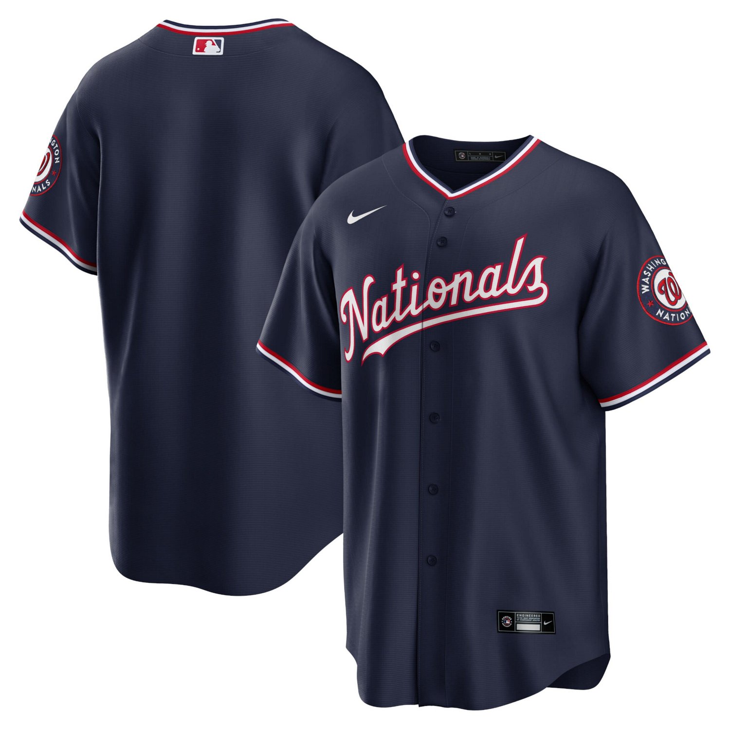 Nike Washington Nationals Alternate Replica Team Jersey | Academy