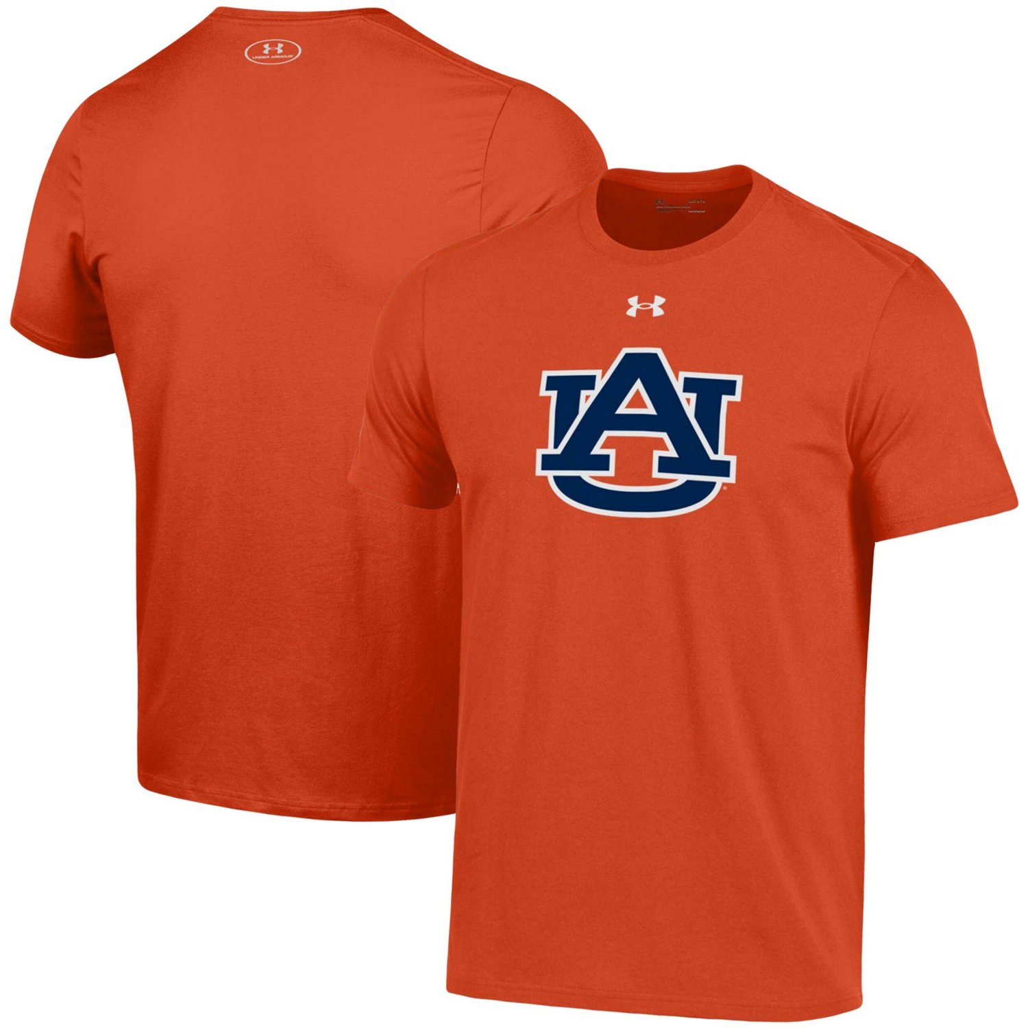 Under Armour Auburn Tigers School Logo Performance Cotton T-Shirt | Academy