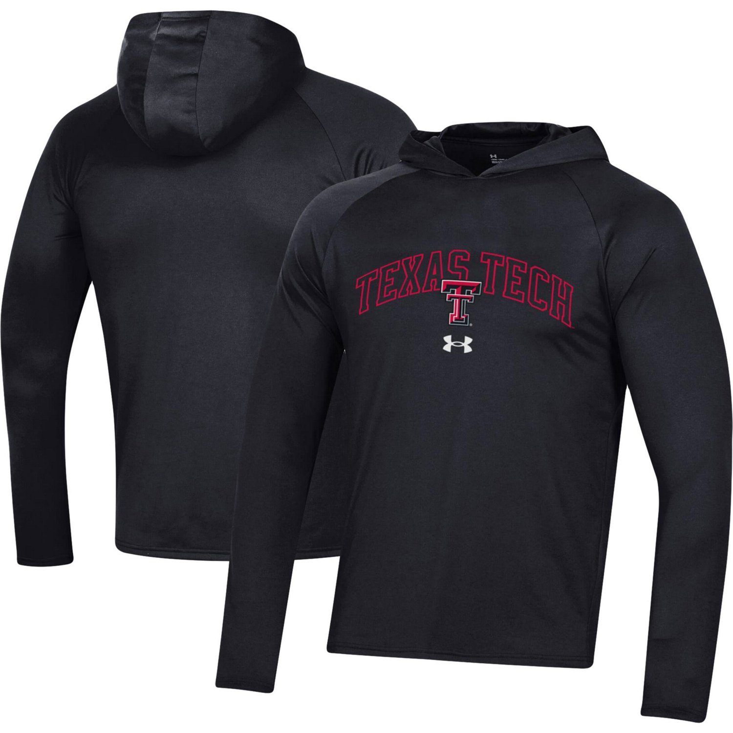 Under Armour Texas Tech Red Raiders 2023 Sideline Tech Hooded Raglan
