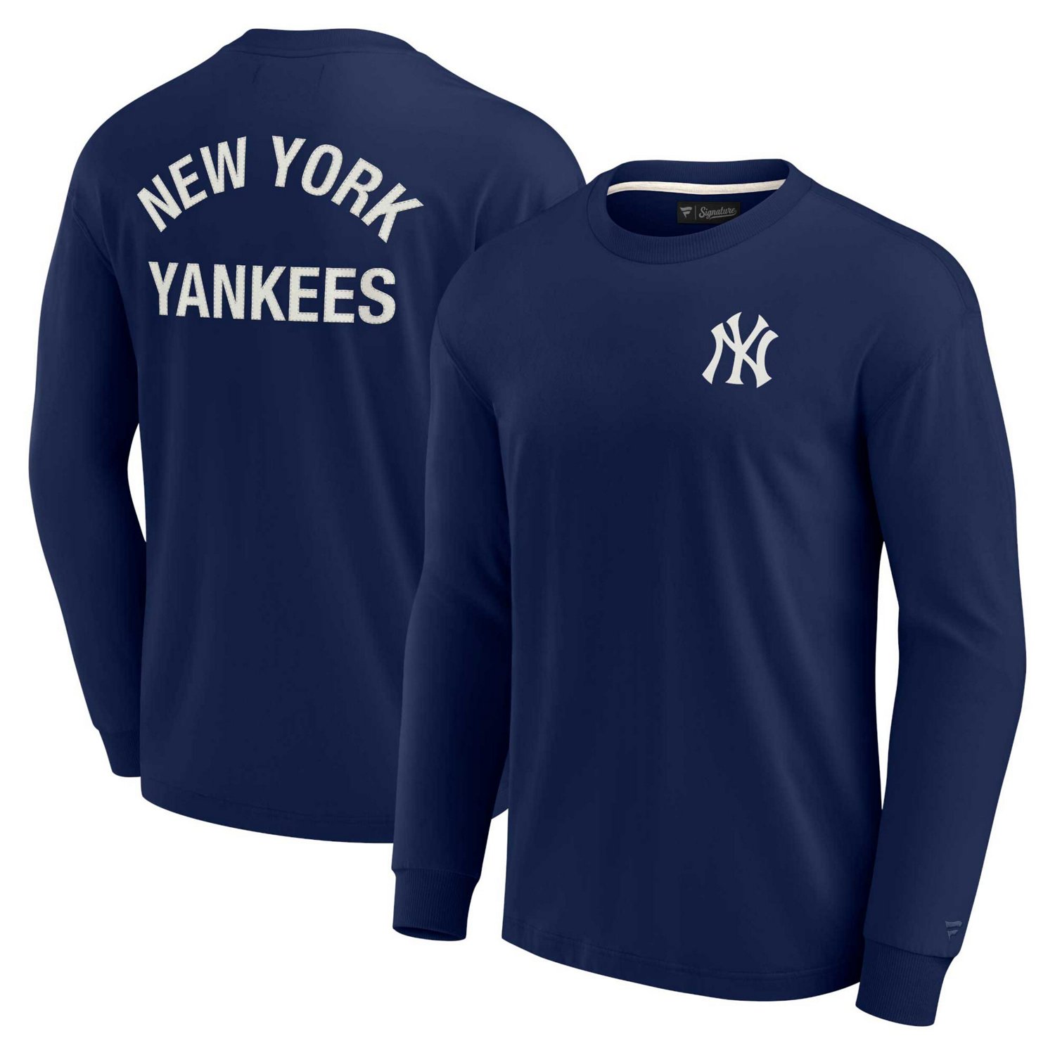 Unisex Fanatics Signature New York Yankees Super Soft Long Sleeve T