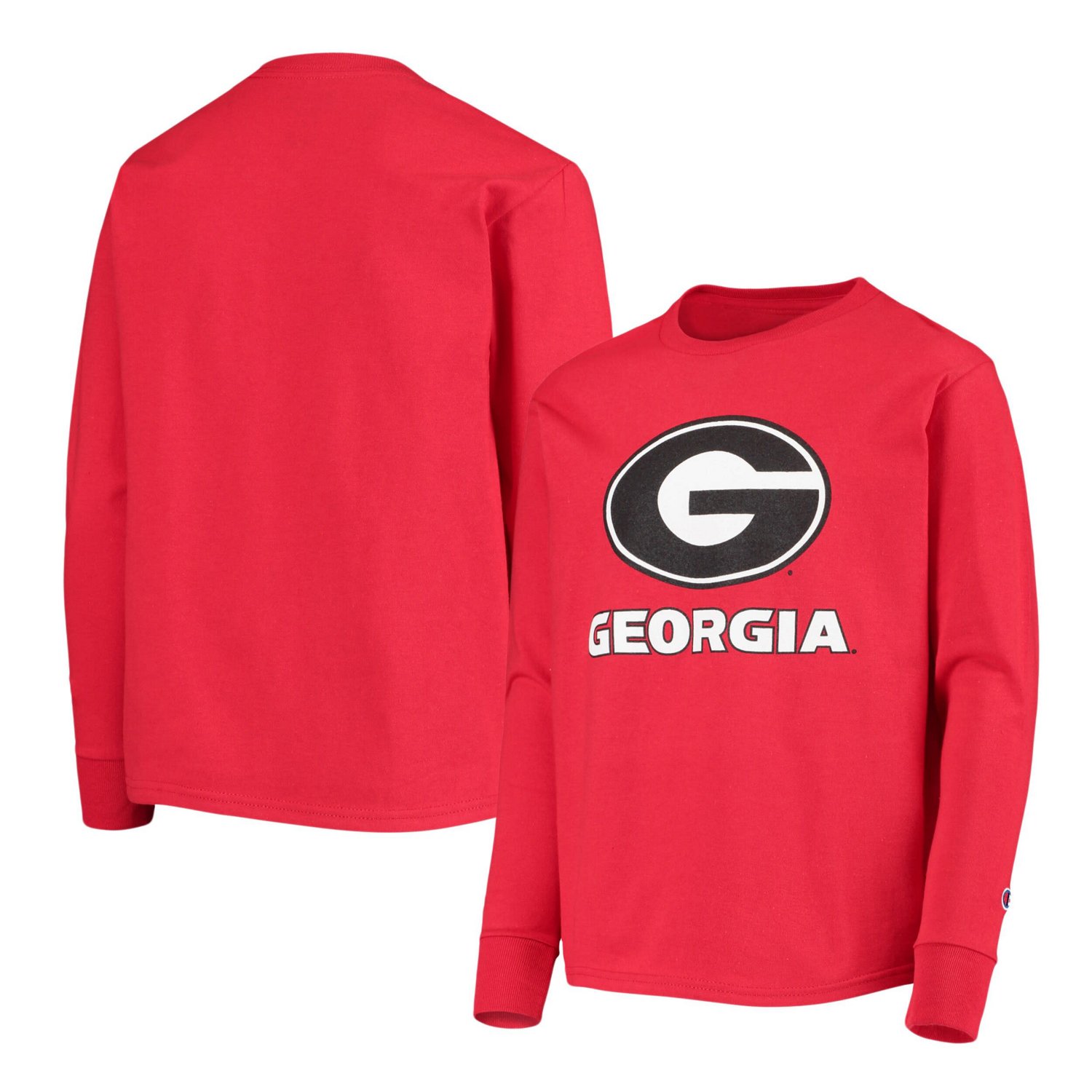 Youth Champion Bulldogs Lockup Long Sleeve TShirt Academy