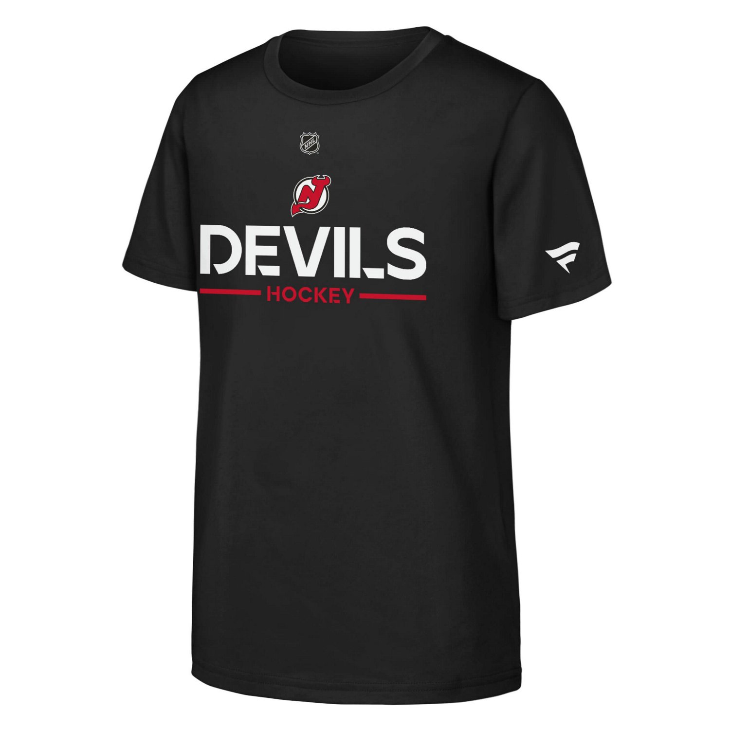 Youth Fanatics New Jersey Devils Authentic Pro Wordmark T-Shirt | Academy