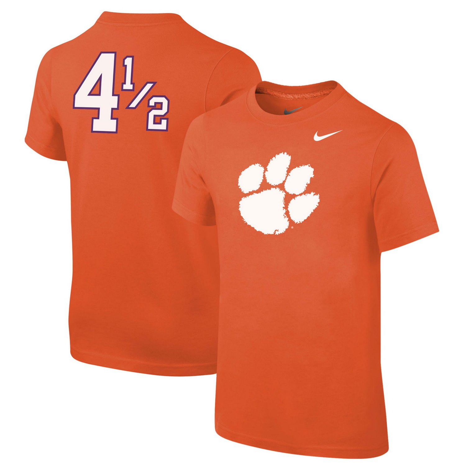 Youth Nike Clemson Tigers Disney 4 Player T-Shirt | Academy