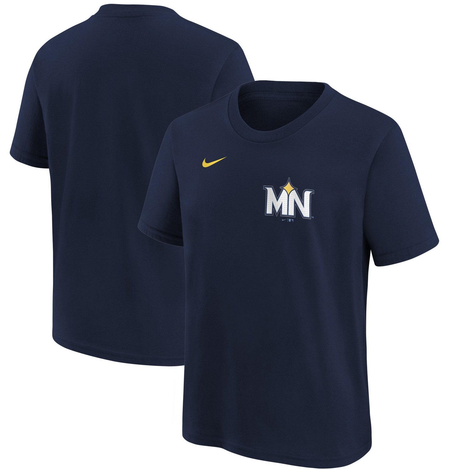 Youth Nike Minnesota Twins 2024 City Connect Wordmark T-Shirt | Academy