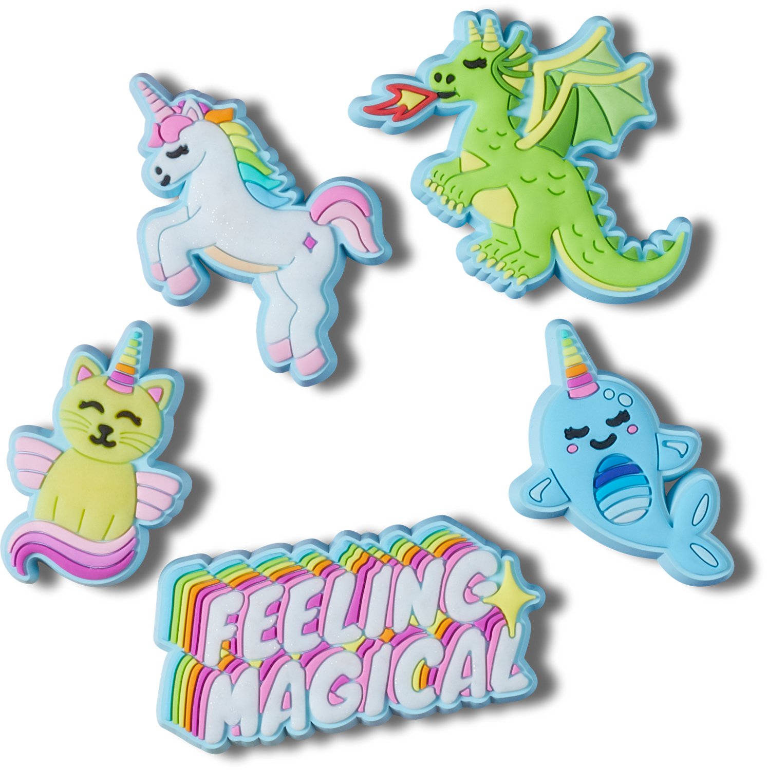 Crocs Feeling Magical Jibbitz Charms 5 Pack Academy