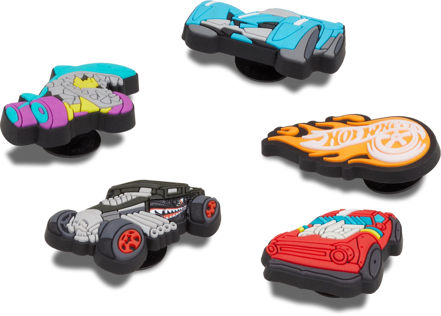 Crocs Hot Wheels Jibbitz 5Pack Academy