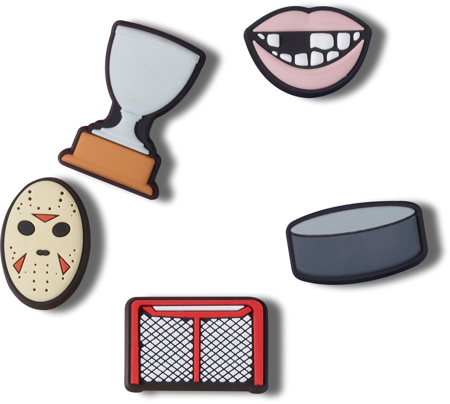 Crocs Jibbitz Hockey Fan Charms 5Pack Academy