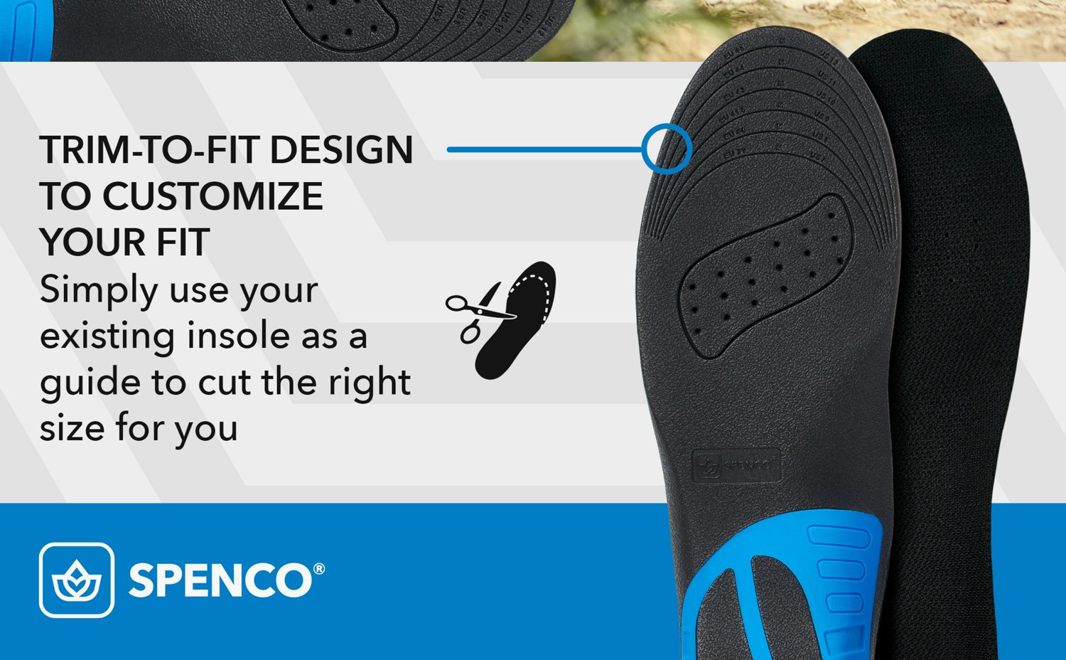 Spenco Men’s Knee Support Insole | Academy
