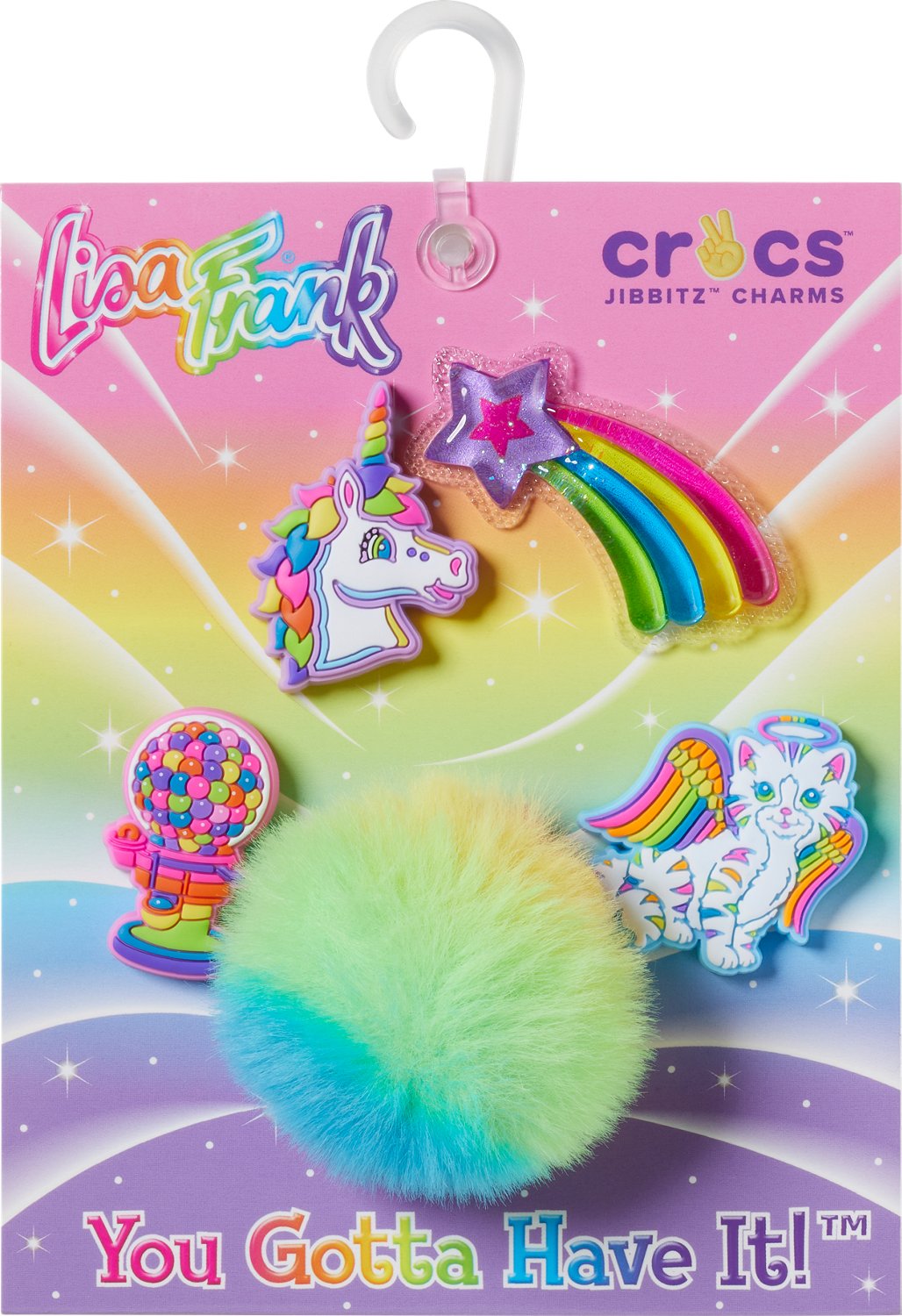 Crocs Lisa Frank Jibbitz 5-Pack | Academy