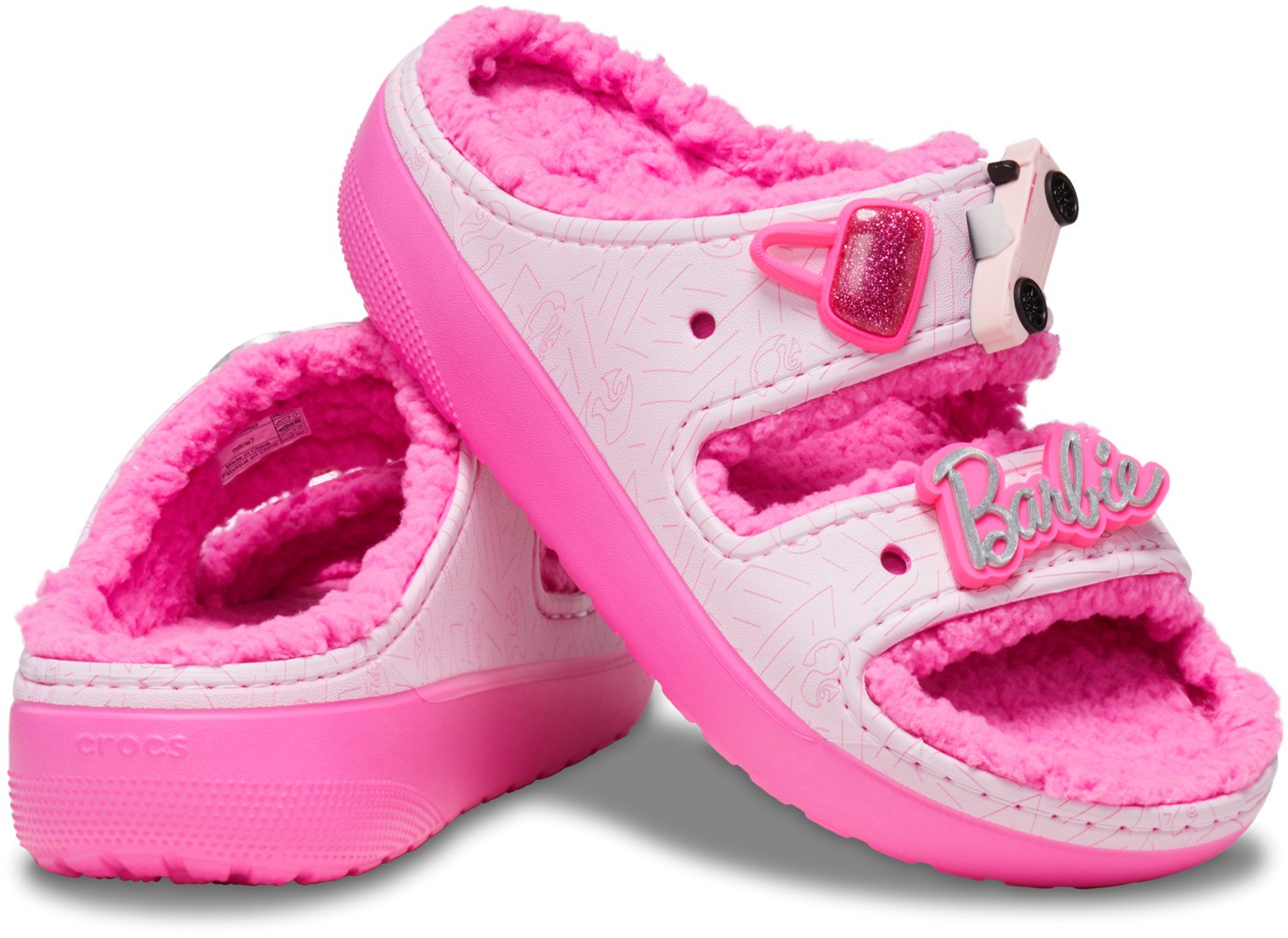 Crocs Adults' Classic Barbie Cozzzy Sandals Academy