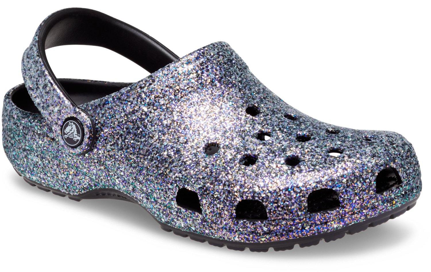 Crocs Adults' Classic Glitter III Clogs Academy