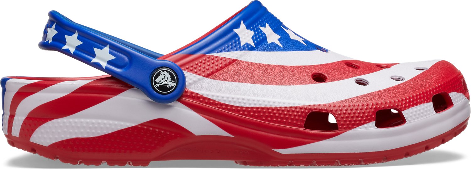 Crocs American Flag Adult Classic Clogs | Academy