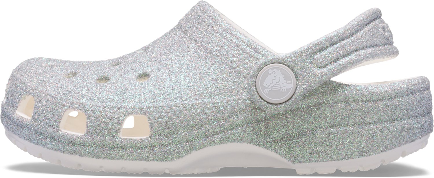 Crocs Kids' Iridescent Glitter Clog TD | Academy