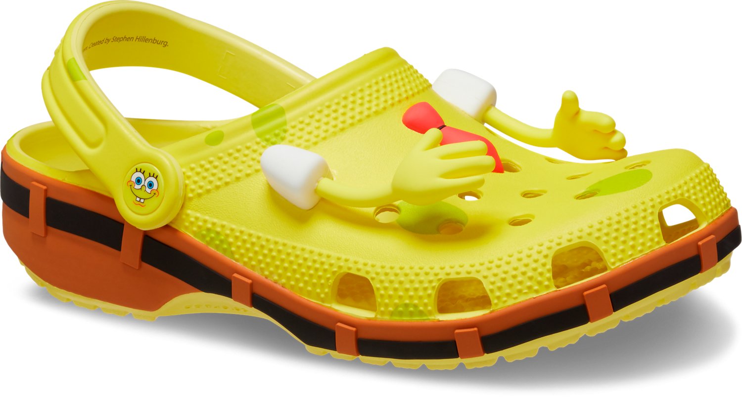 Crocs SpongeBob Adult Classic Clogs | Free Shipping at Academy