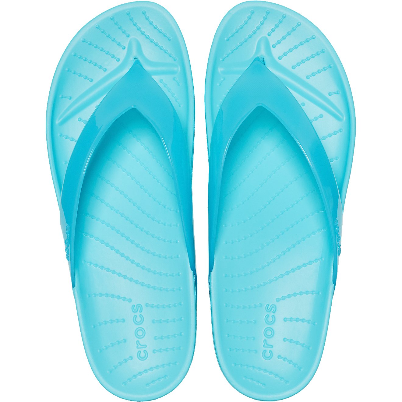 Crocs Women's Splash Glossy Strappy Flip Flops | Academy