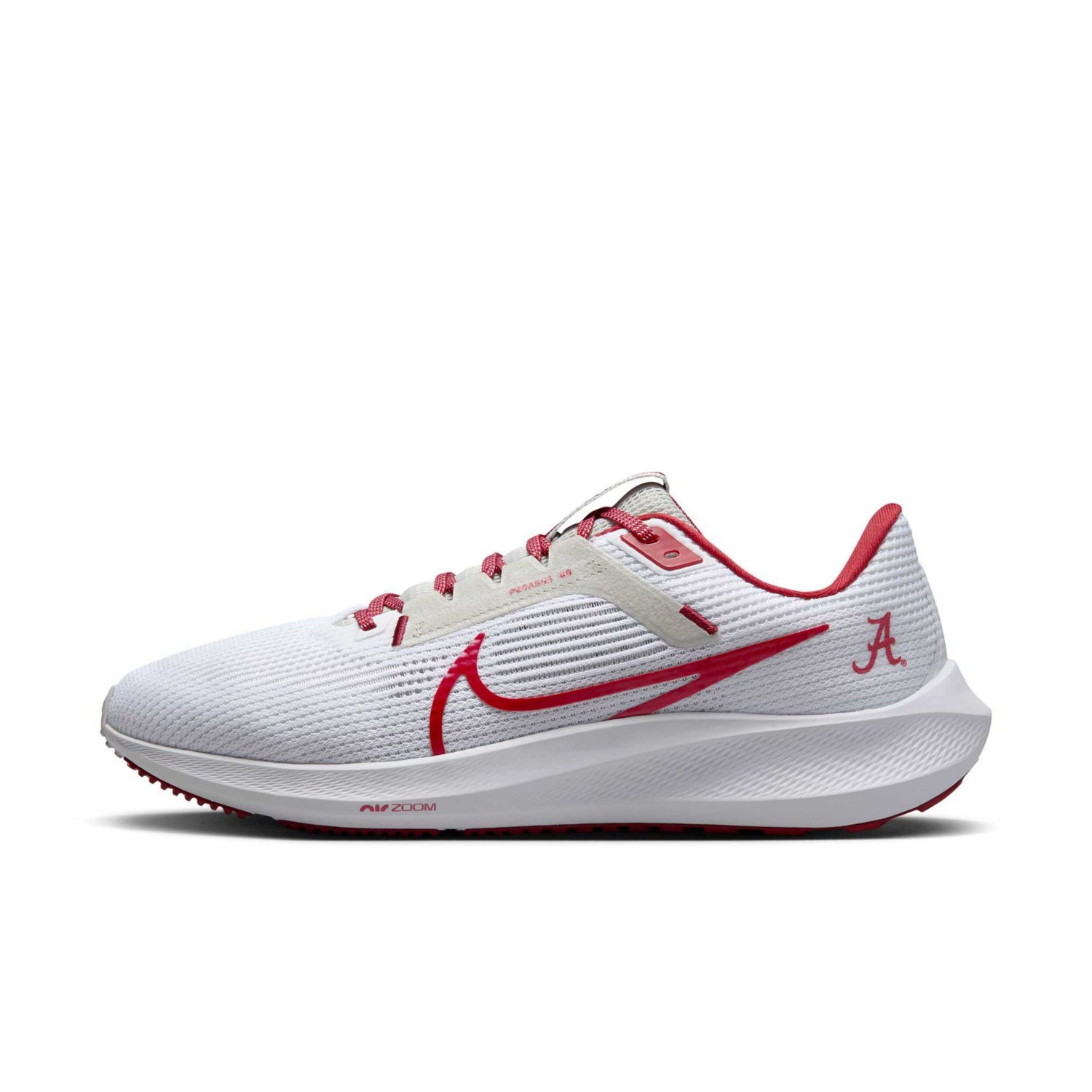 Unisex Nike Alabama Crimson Tide Zoom Pegasus 40 Running Shoe | Academy