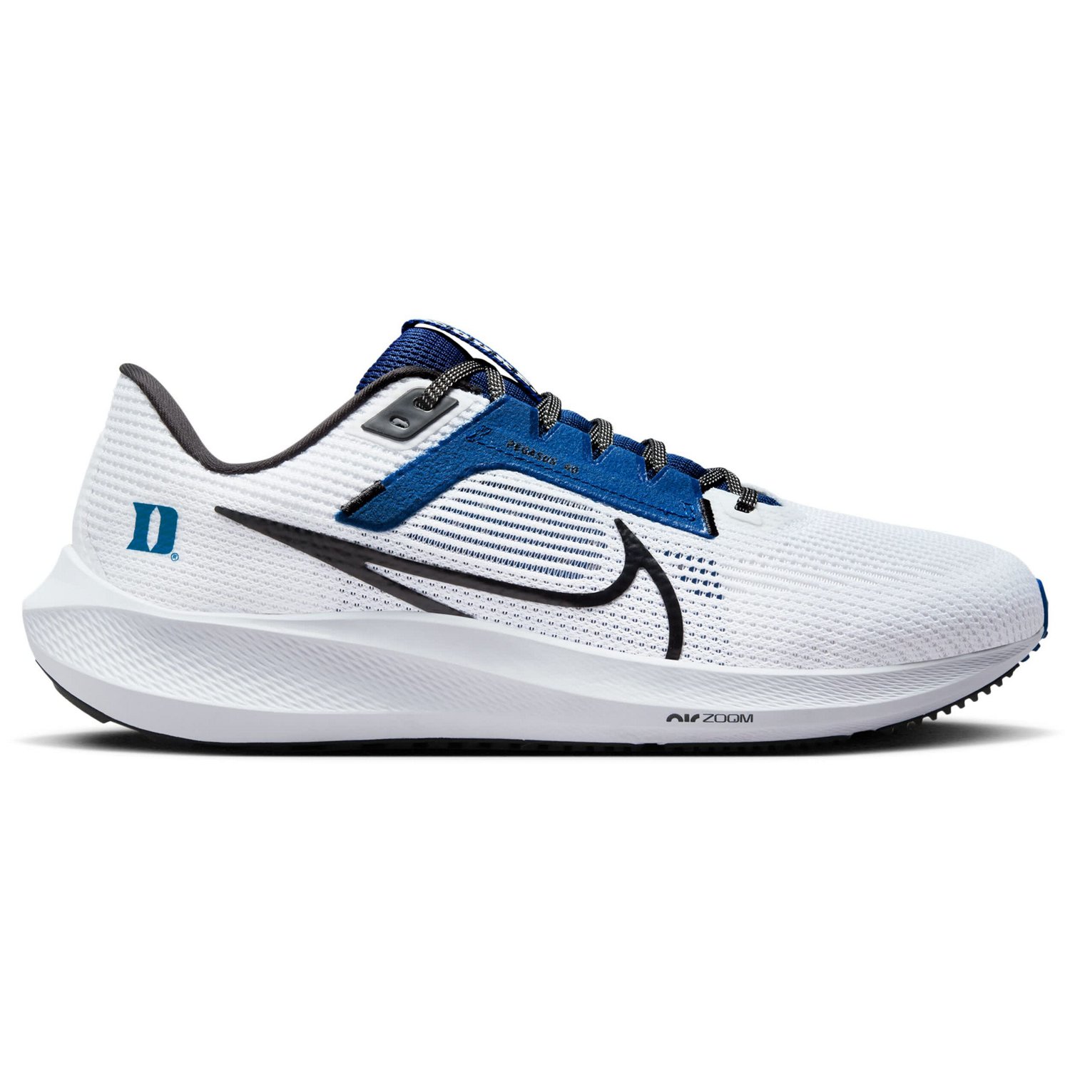 Unisex Nike Duke Blue Devils Zoom Pegasus 40 Running Shoe Academy