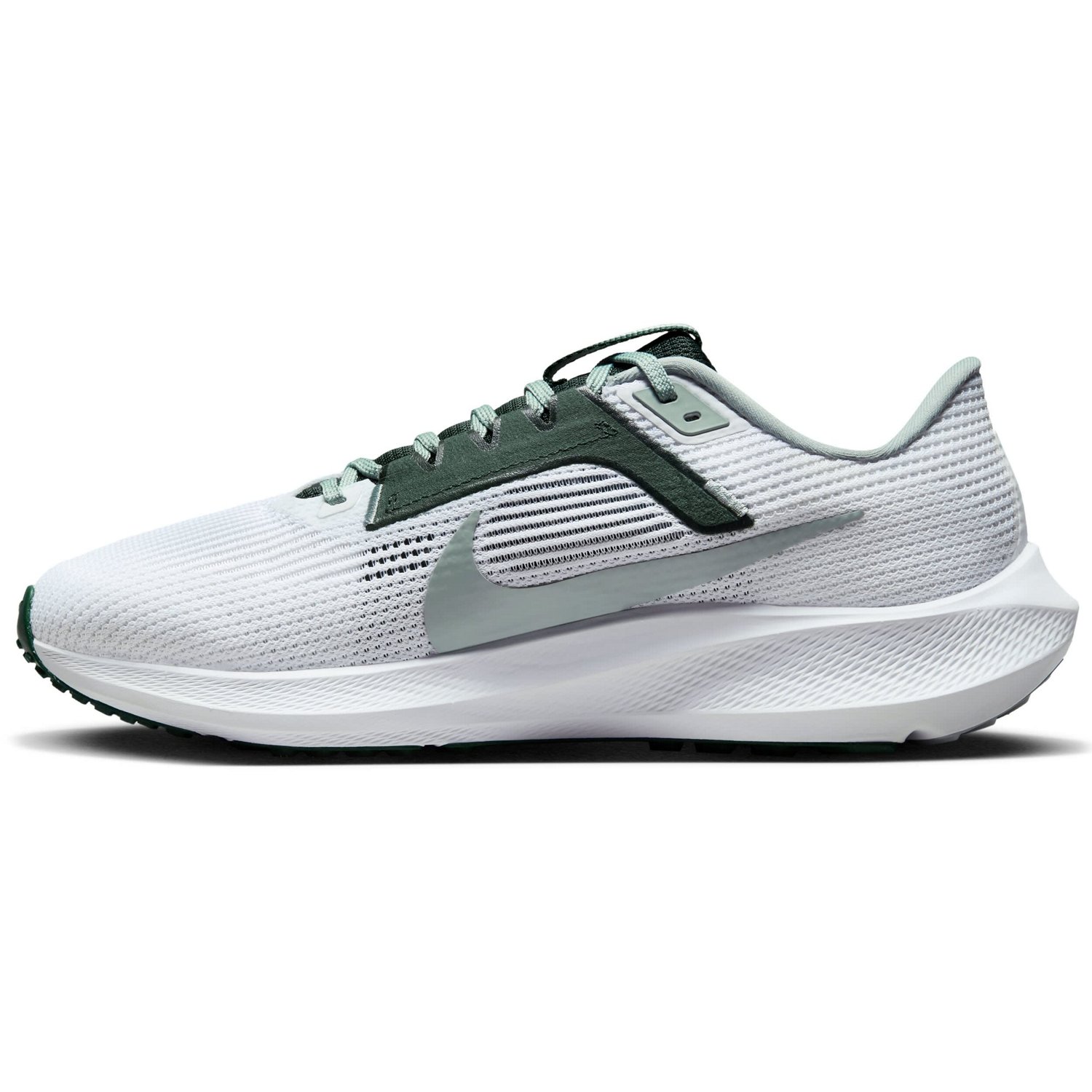 Unisex Nike Michigan State Spartans Zoom Pegasus 40 Running Shoe Academy