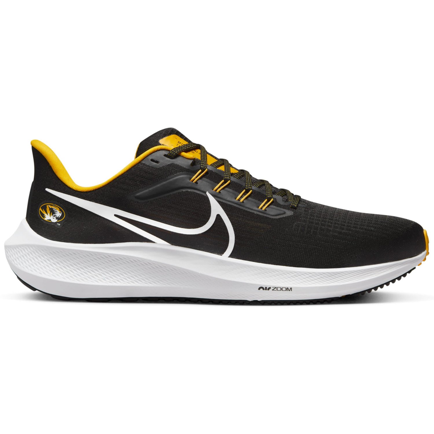 Unisex Nike Missouri Tigers Zoom Pegasus 39 Running Shoe Academy