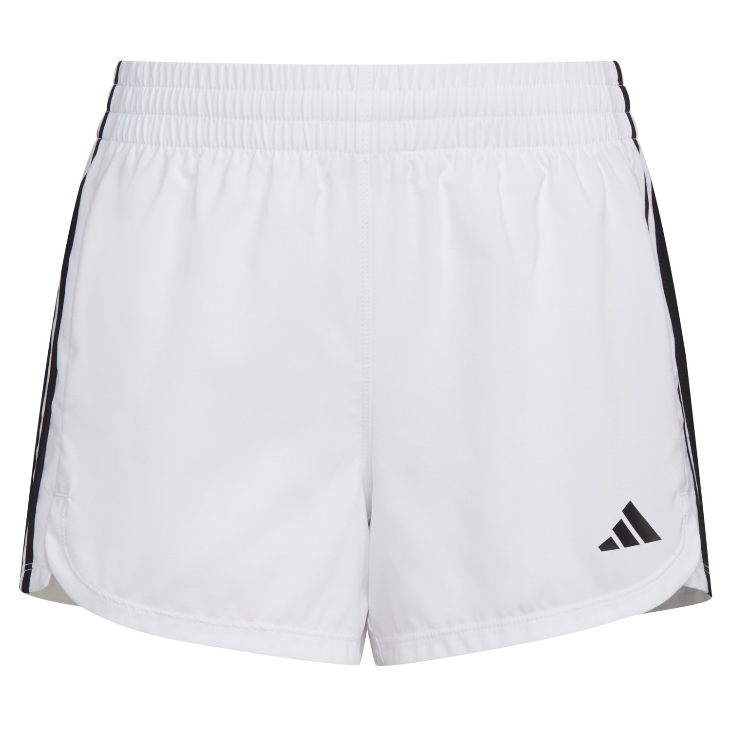 adidas Girls' CLR 3-Stripe Woven Pacer Shorts | Academy