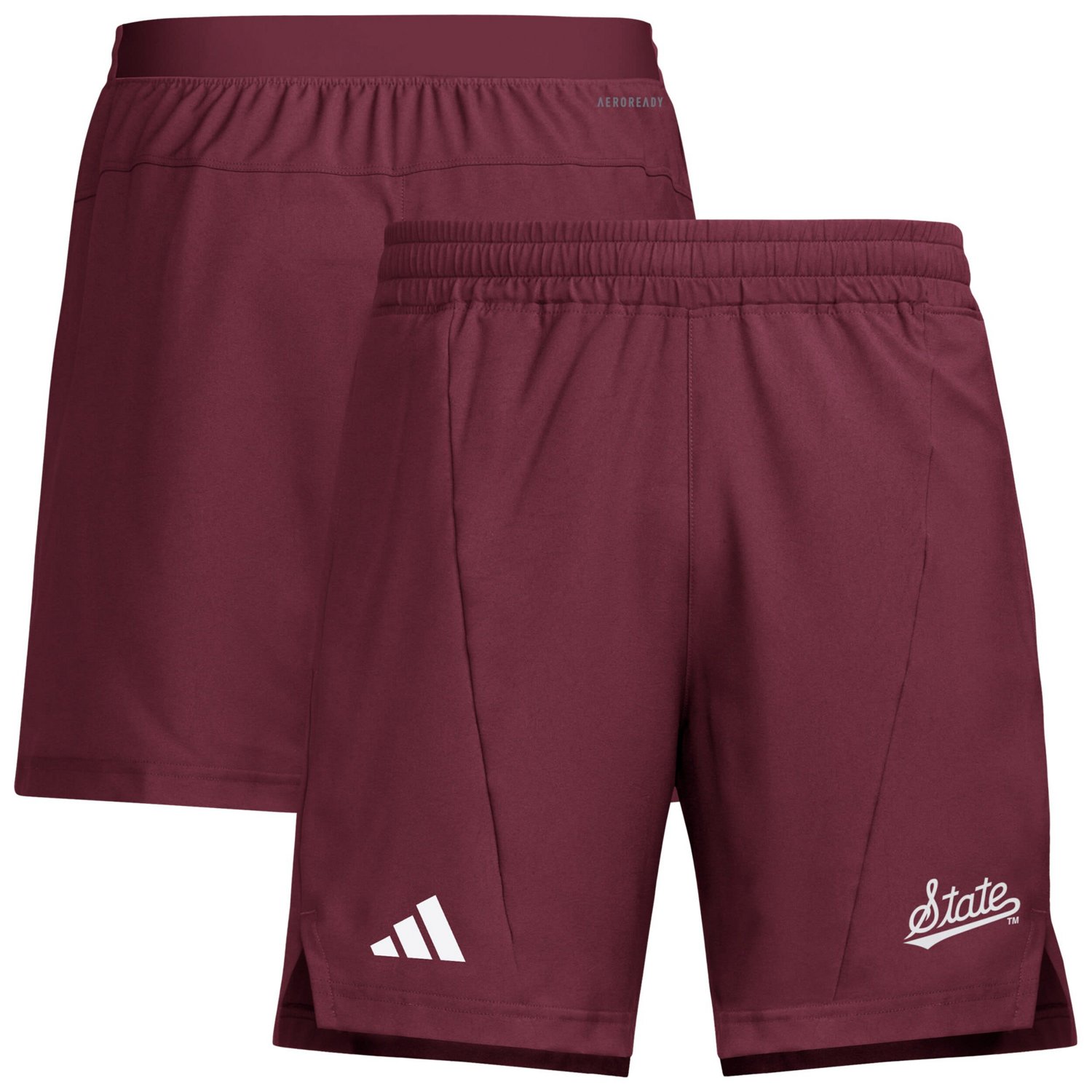 adidas Mississippi State Bulldogs Program Woven Training Shorts | Academy