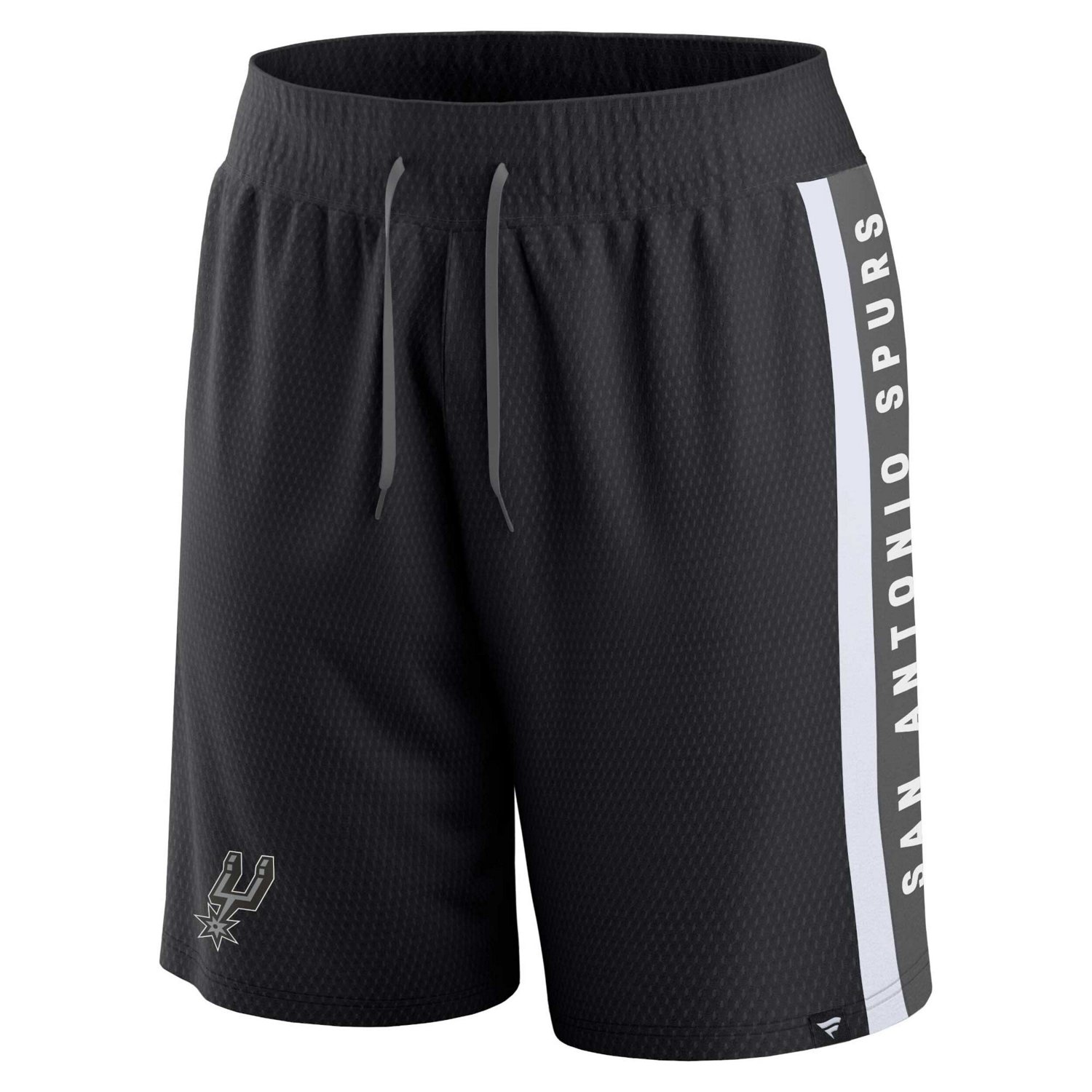 Fanatics Branded San Antonio Spurs Referee Iconic Mesh Shorts Academy
