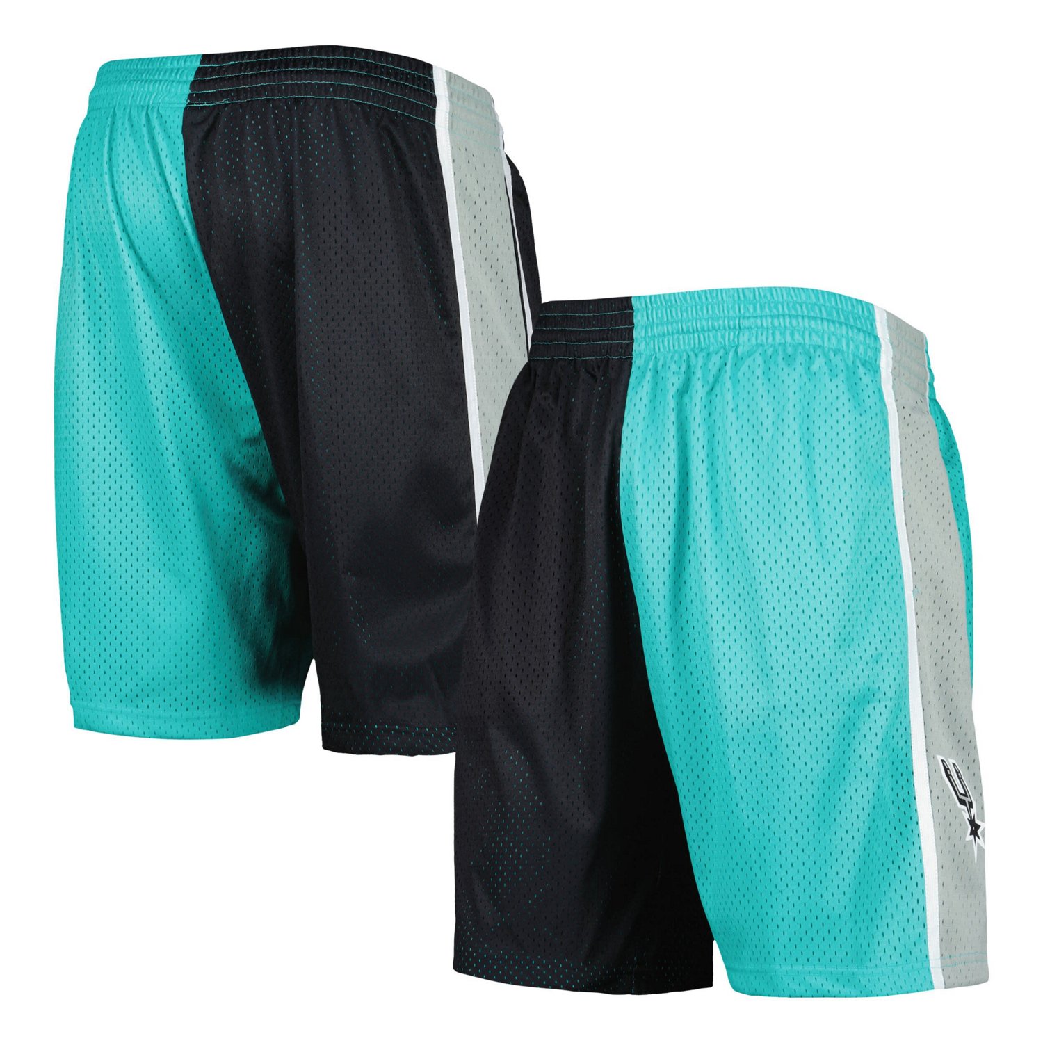 mitchell and ness san antonio spurs shorts
