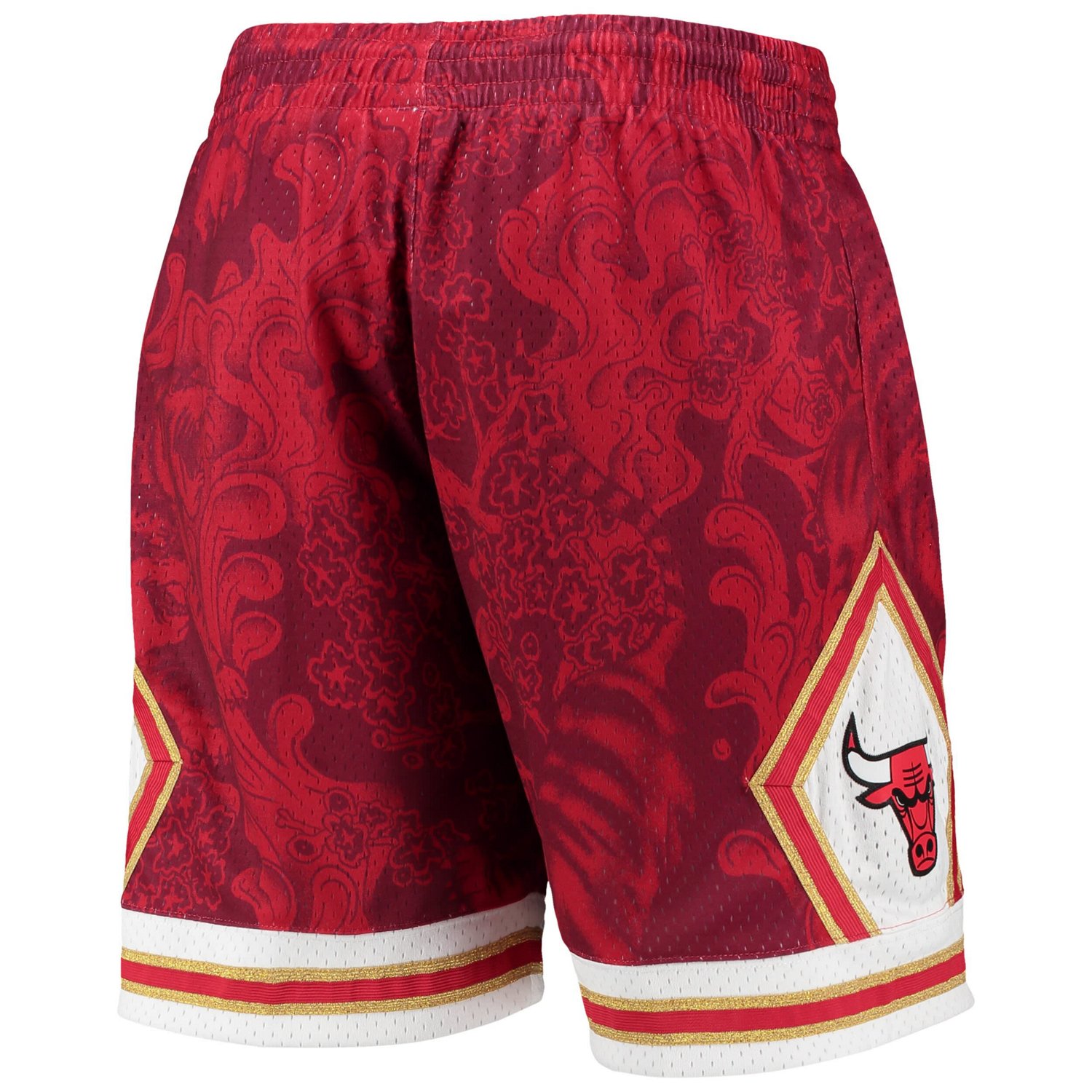 Mitchell & Ness Shorts Chicago Bulls White Swingman Shorts