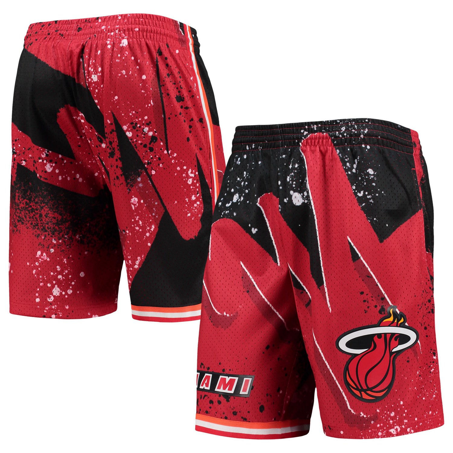mitchell and ness miami heat swingman shorts