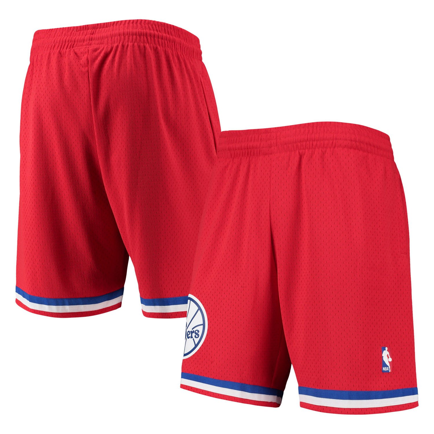 76ers shorts blue