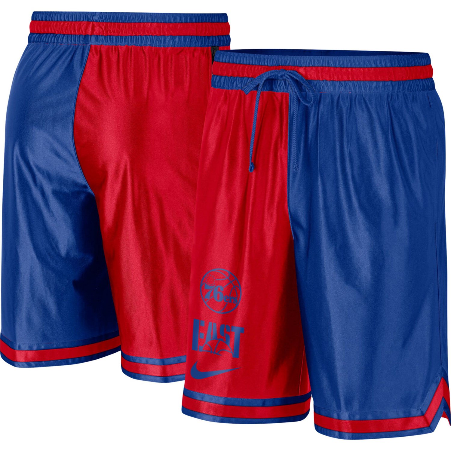 76ers nike shorts