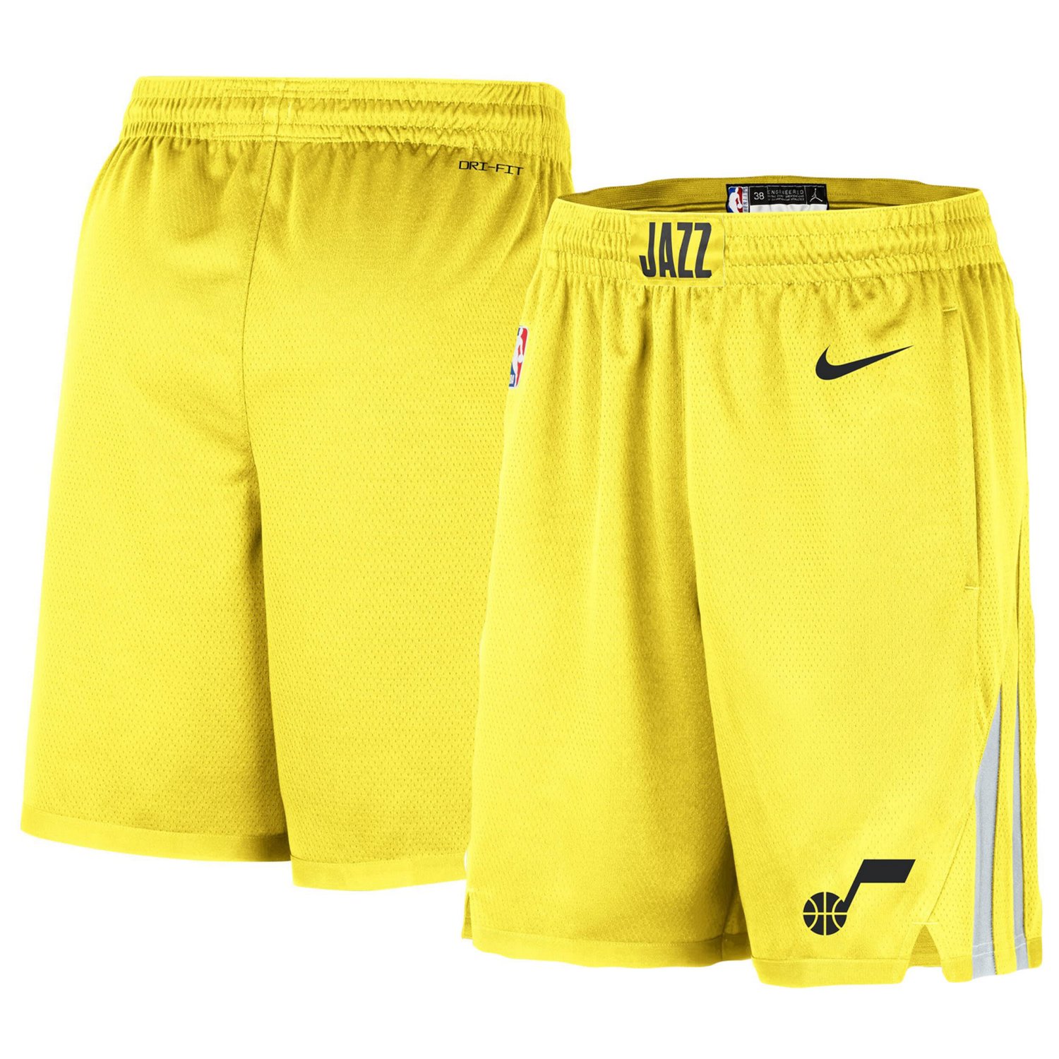 Nike 2019 20 Utah Jazz Icon Edition Swingman Shorts Academy