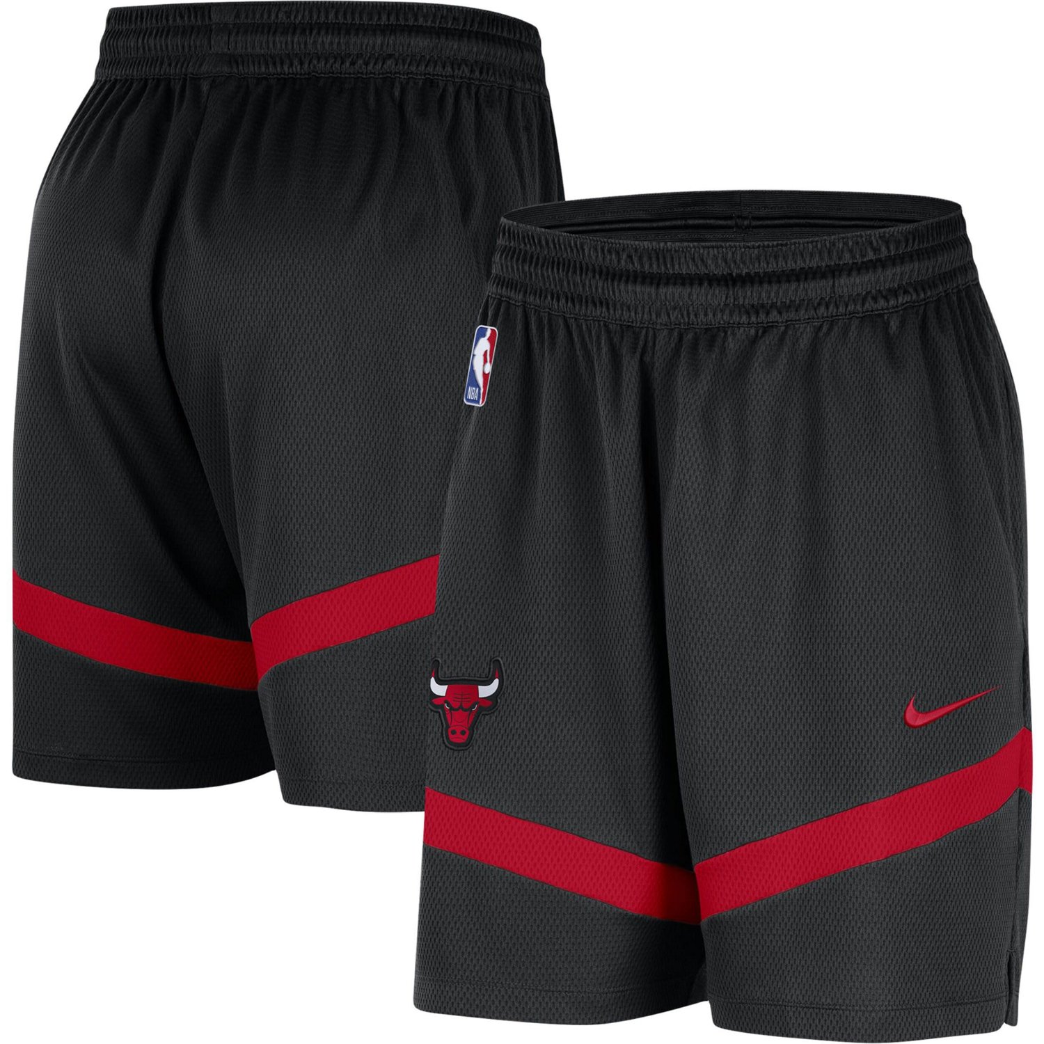 Nike Chicago Bulls On-Court Practice Warmup Performance Shorts | Academy