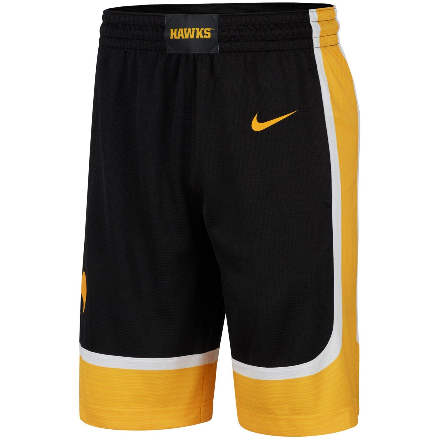 Nike Iowa Hawkeyes Replica Team Performance Basketball Shorts Academy