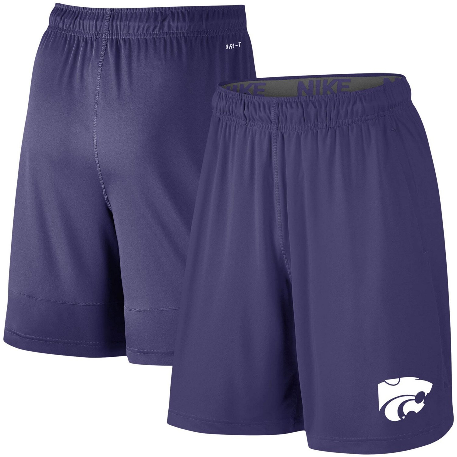 Nike Kansas State Wildcats Team Fly 20 Shorts | Academy