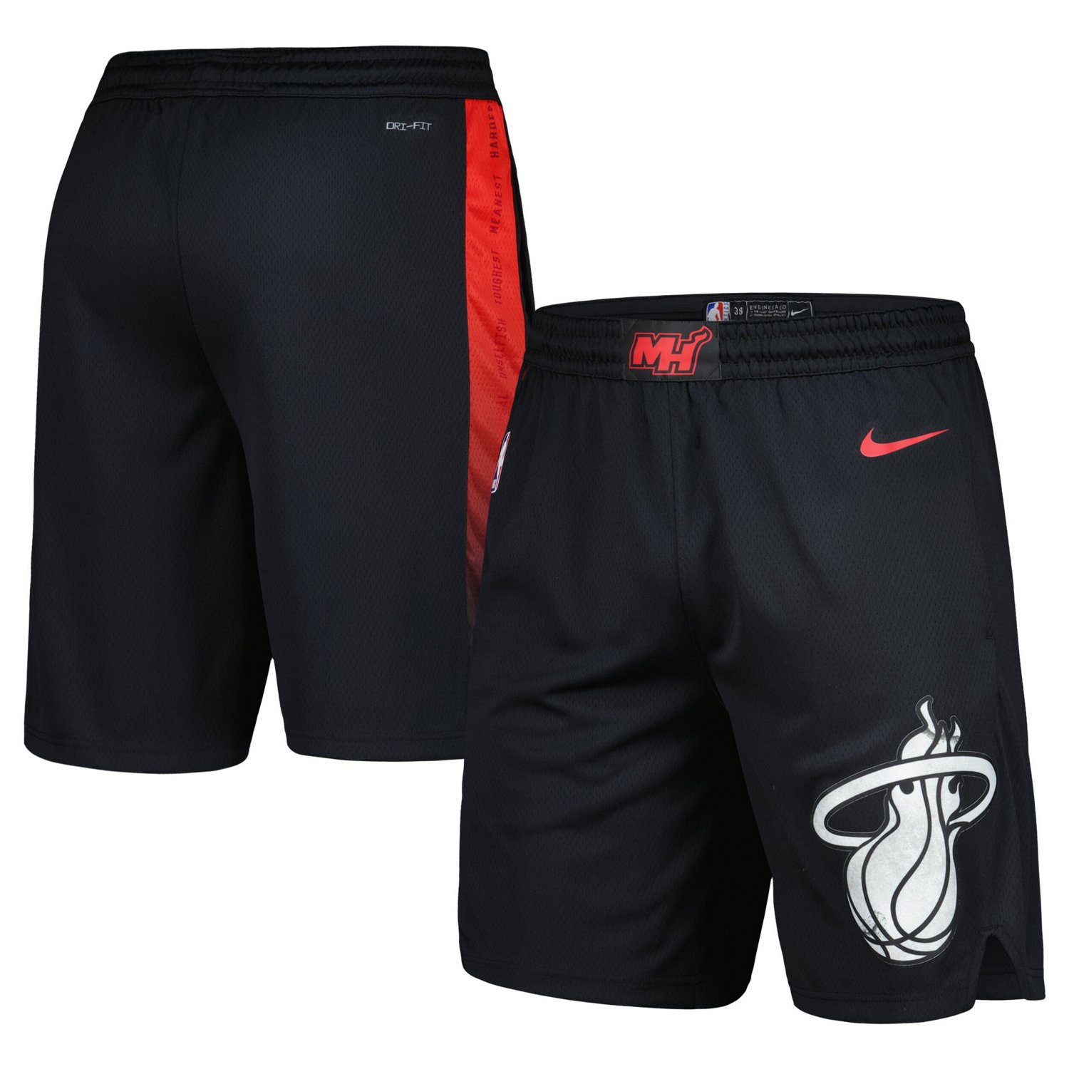 Nike Miami Heat 2023/24 City Edition Swingman Shorts | Academy