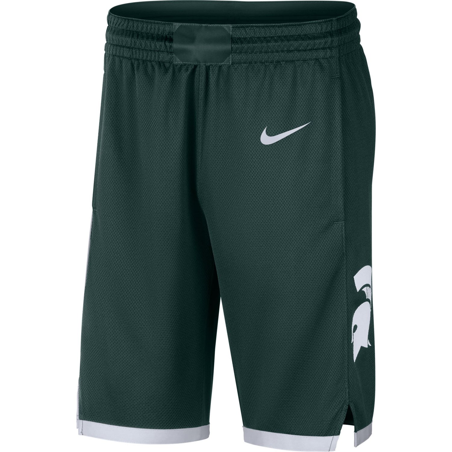 Nike Michigan State Spartans Logo Replica Performance Basketball Shorts ...