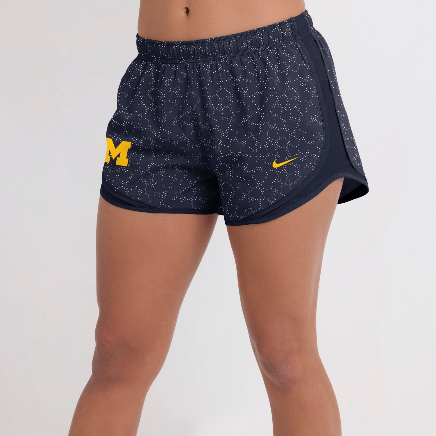 Nike Michigan Wolverines Tempo Pattern Dri-FIT Shorts | Academy