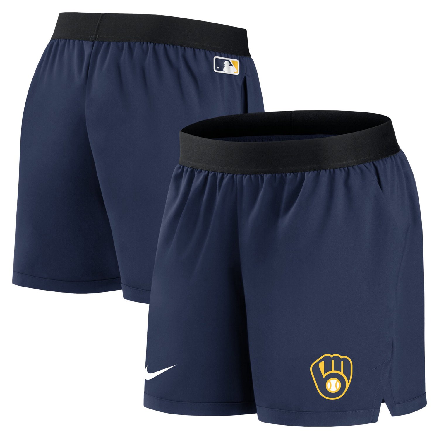 Nike Milwaukee Brewers Authentic Collection Team Performance Shorts ...