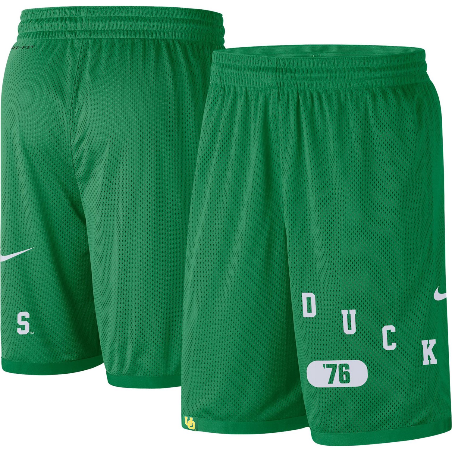 Nike Oregon Ducks Wordmark Performance Shorts Academy
