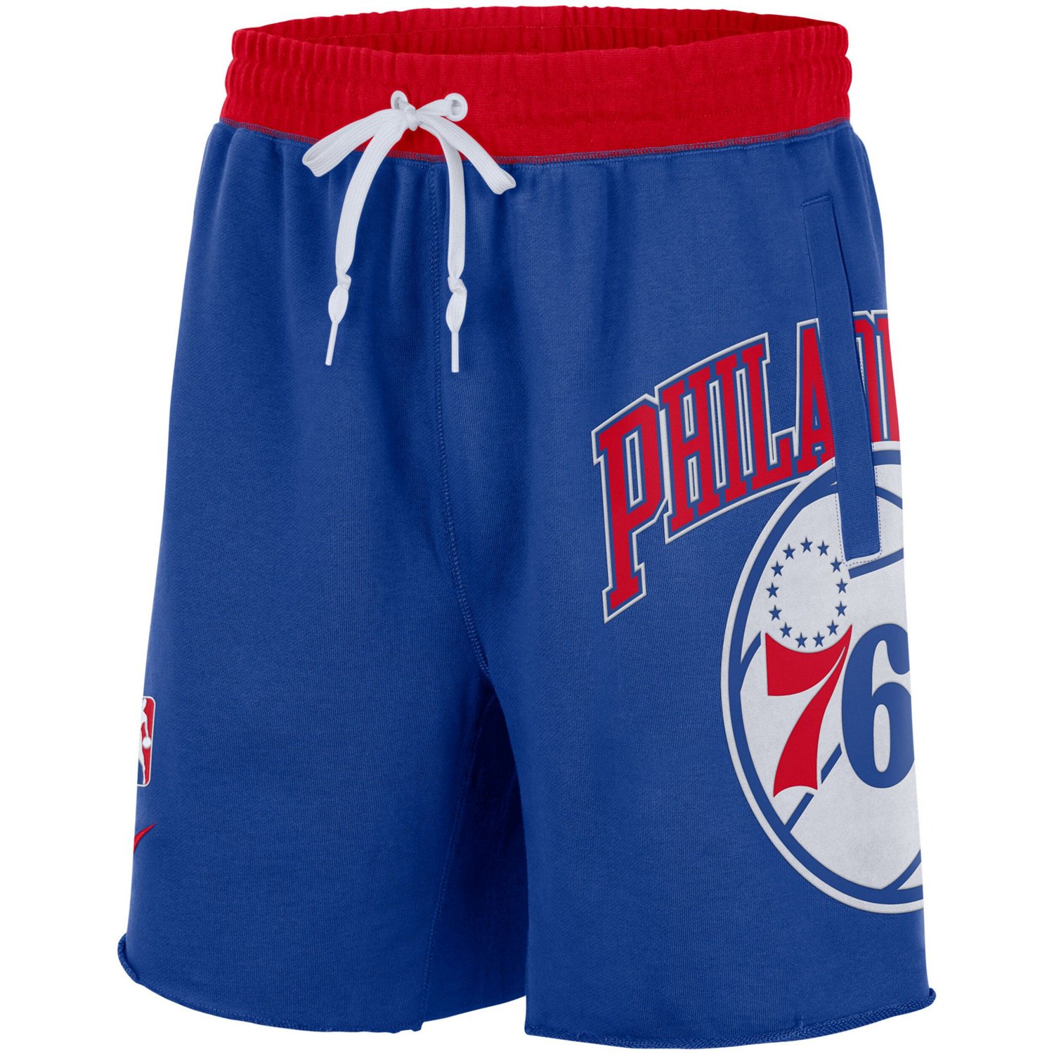 76ers shorts blue