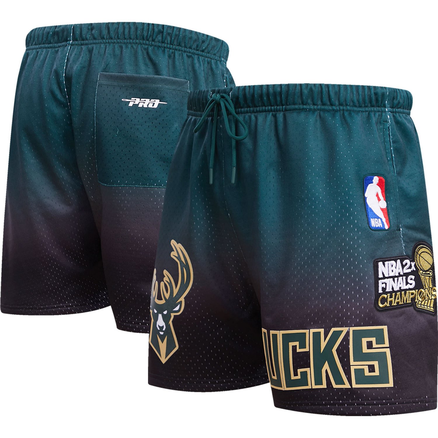 milwaukee bucks blue shorts