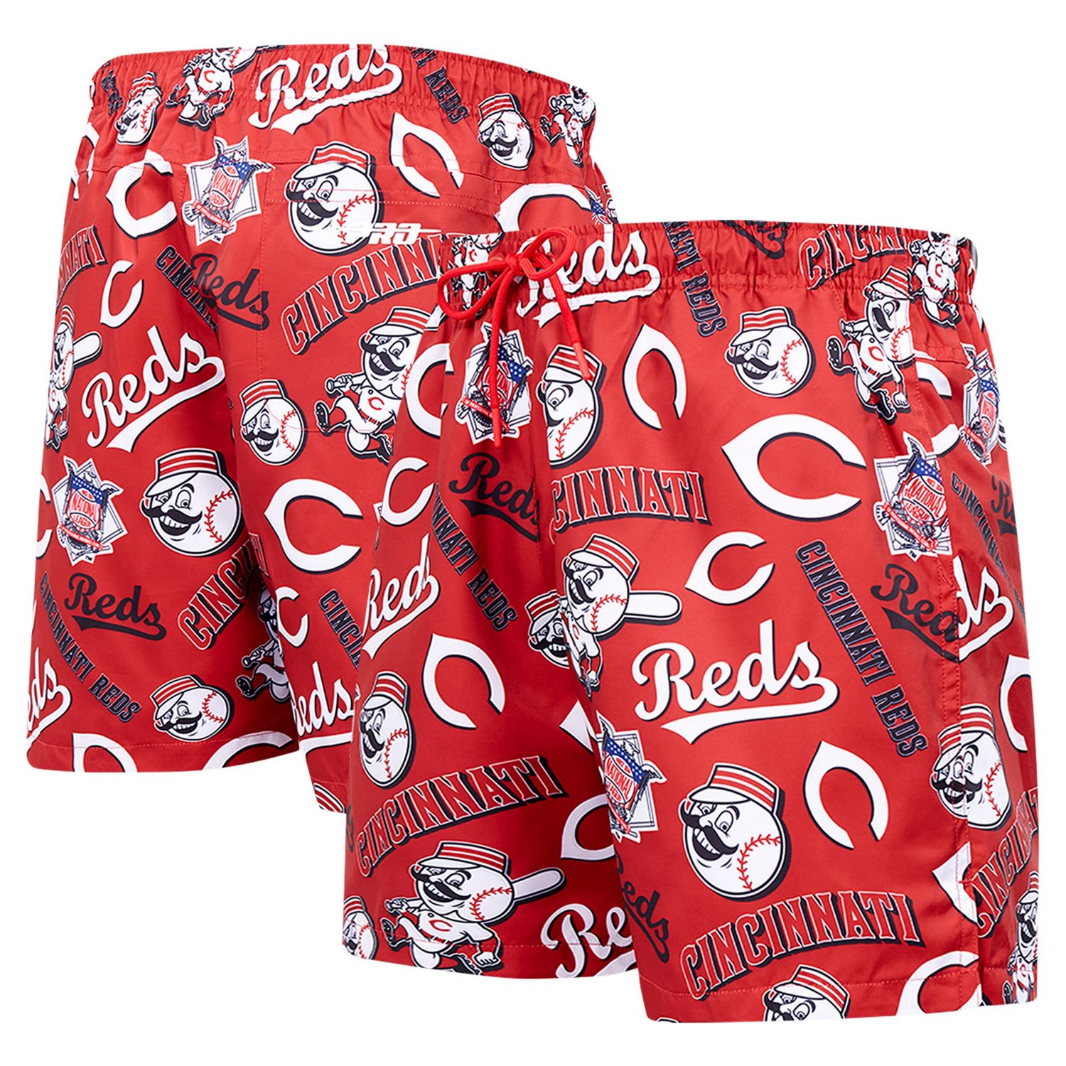 Pro Standard Cincinnati Reds Toss Logo Woven Shorts | Academy
