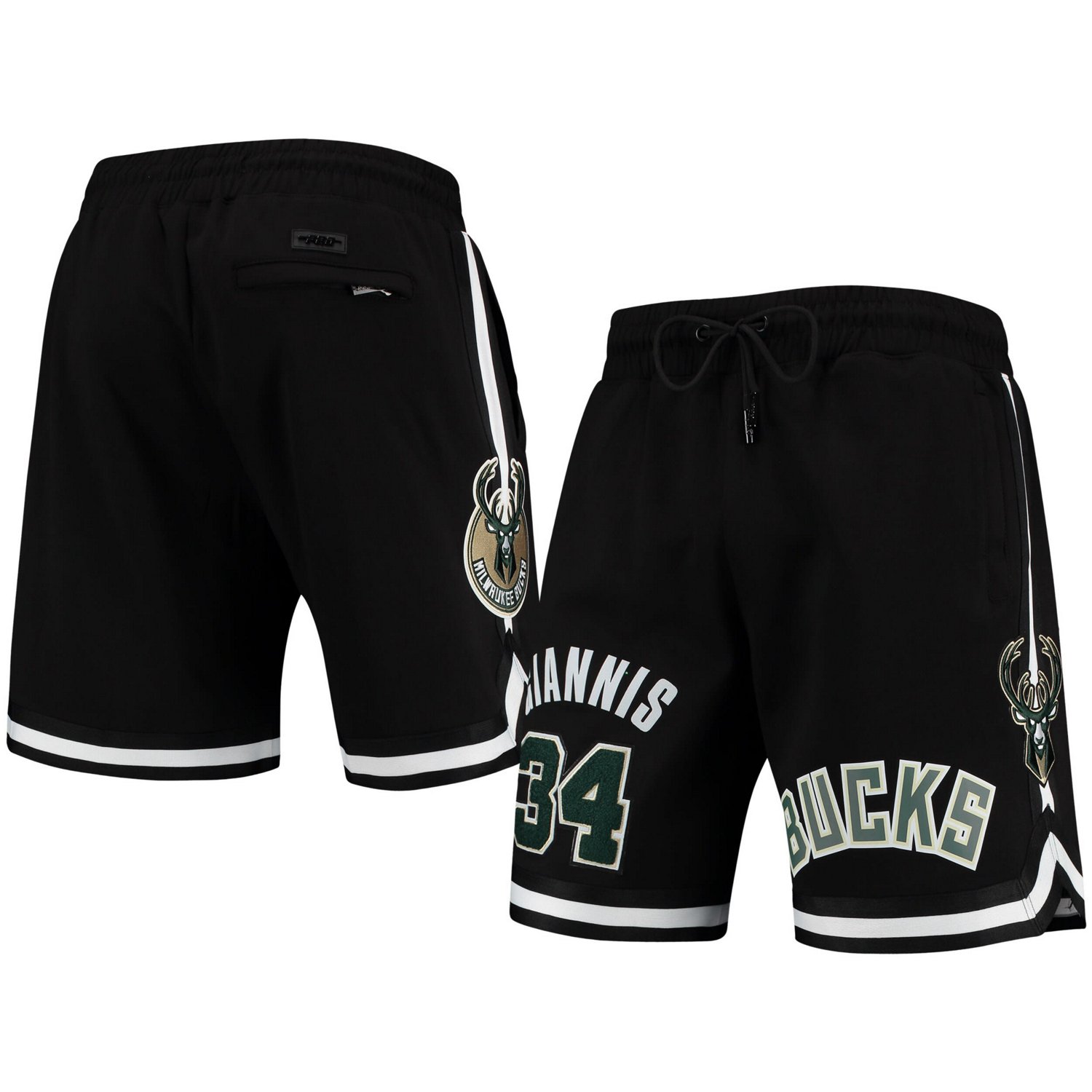 giannis track shorts