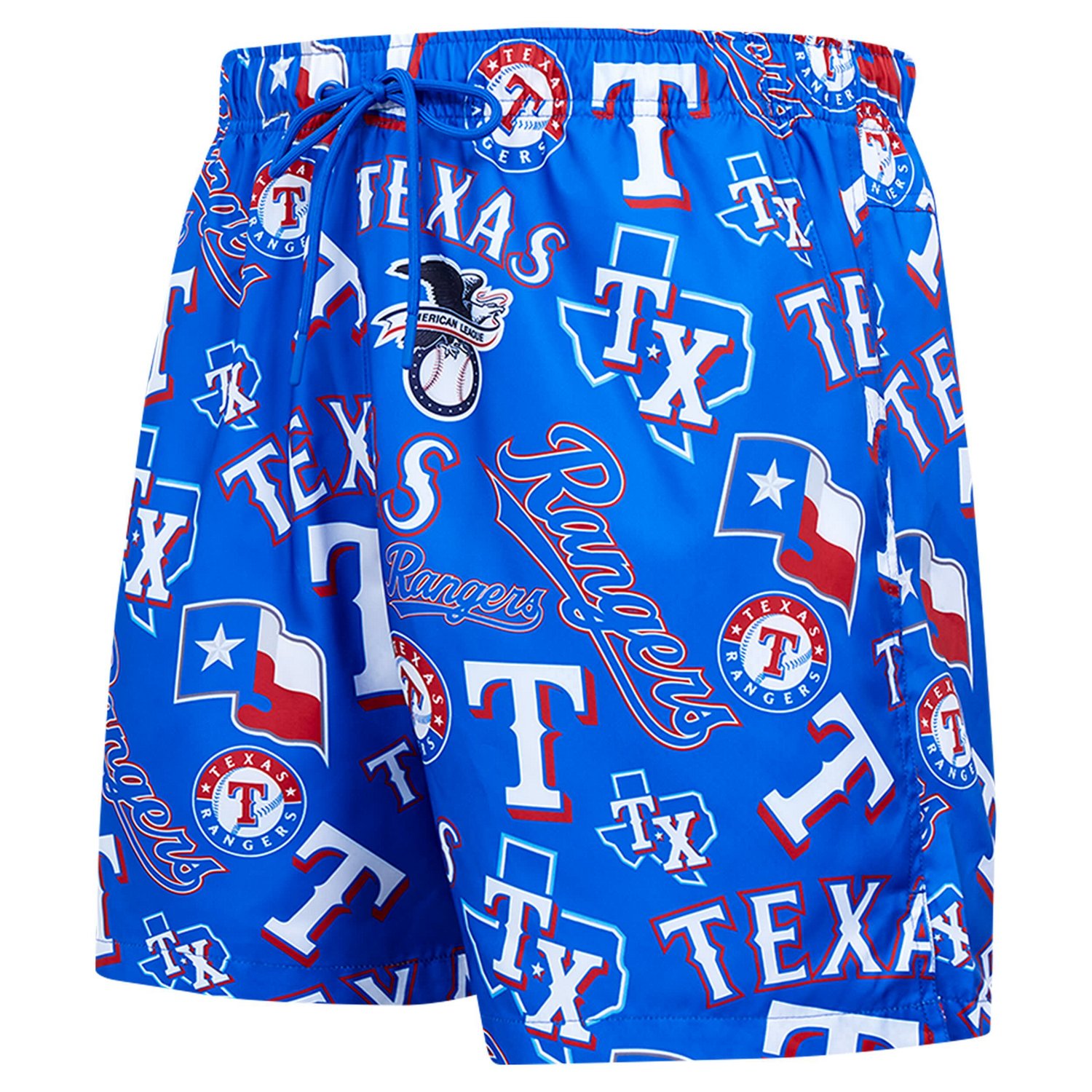 Pro Standard Texas Rangers Toss Logo Woven Shorts | Academy