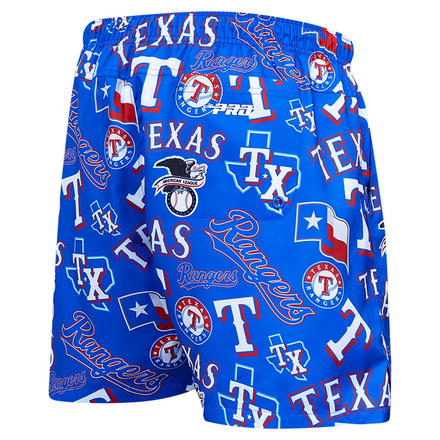 Pro Standard Texas Rangers Toss Logo Woven Shorts | Academy