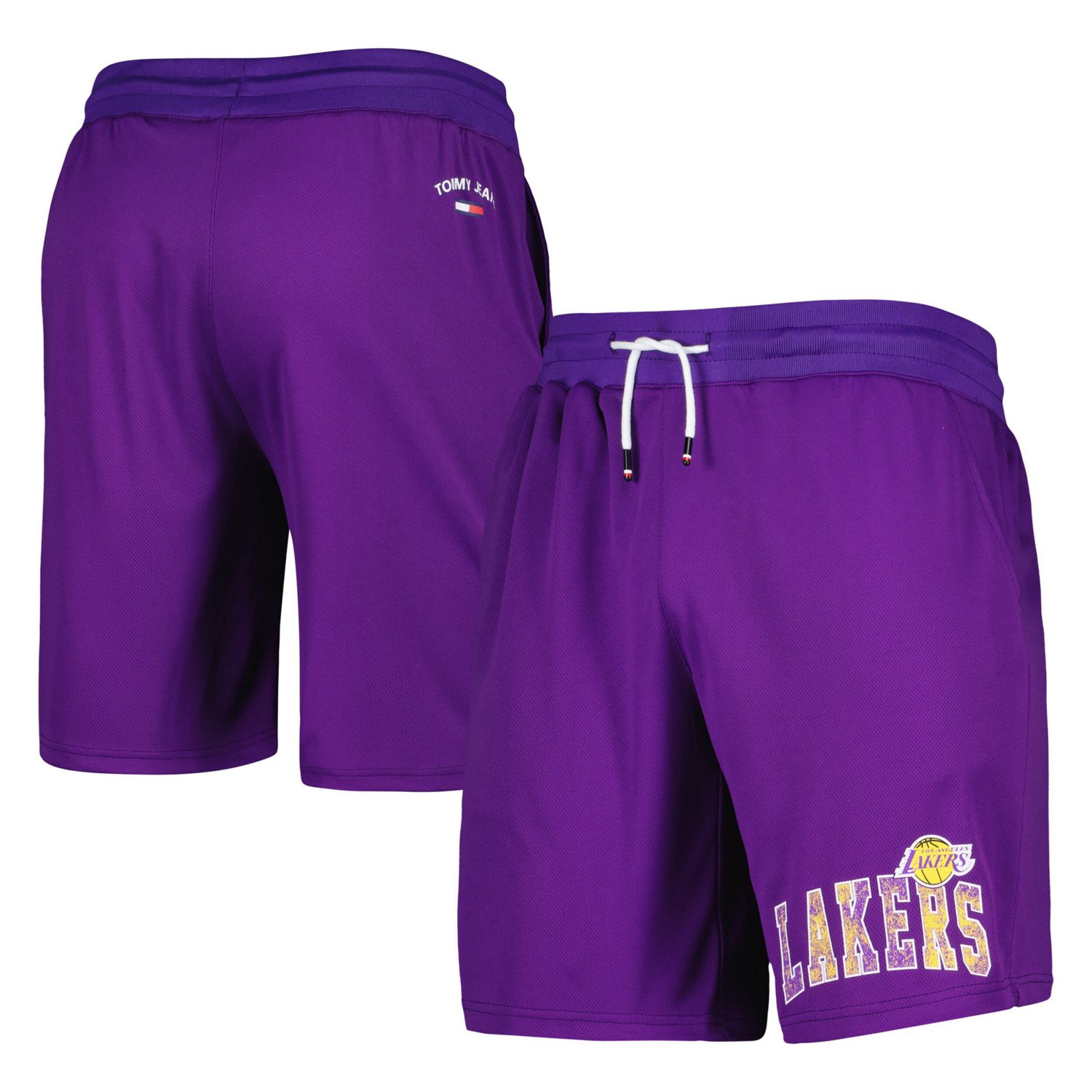 Tommy Jeans Los Angeles Lakers Mike Mesh Basketball Shorts Academy