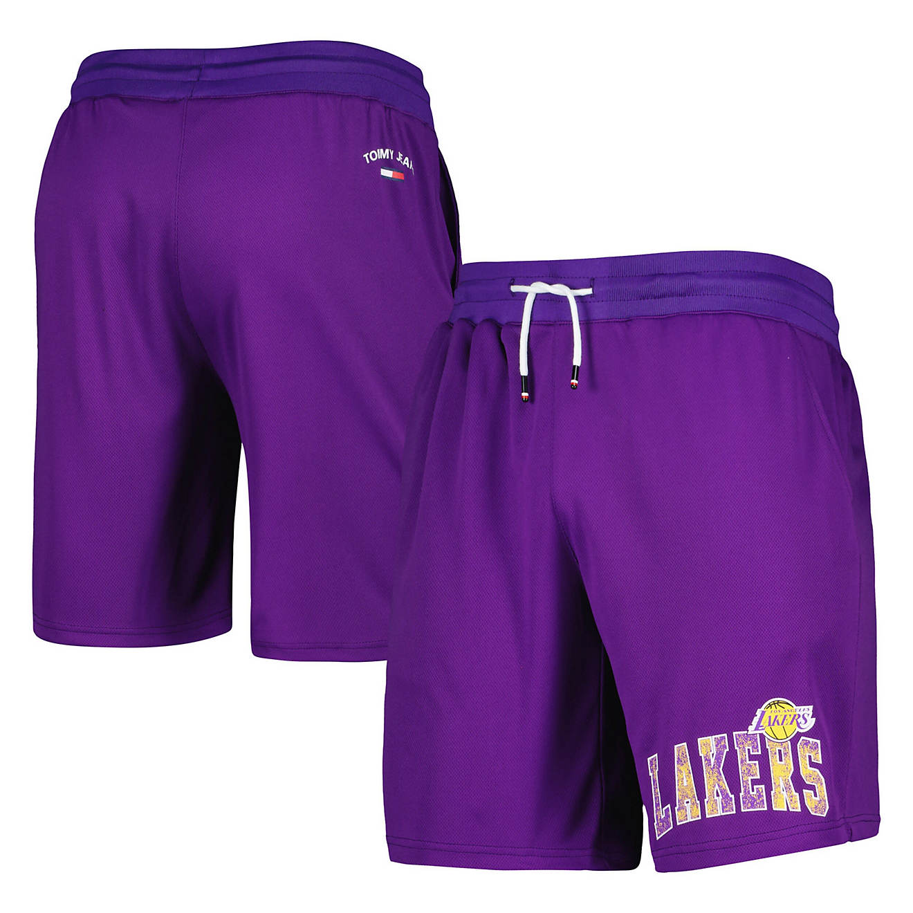 Tommy Jeans Los Angeles Lakers Mike Mesh Basketball Shorts | Academy