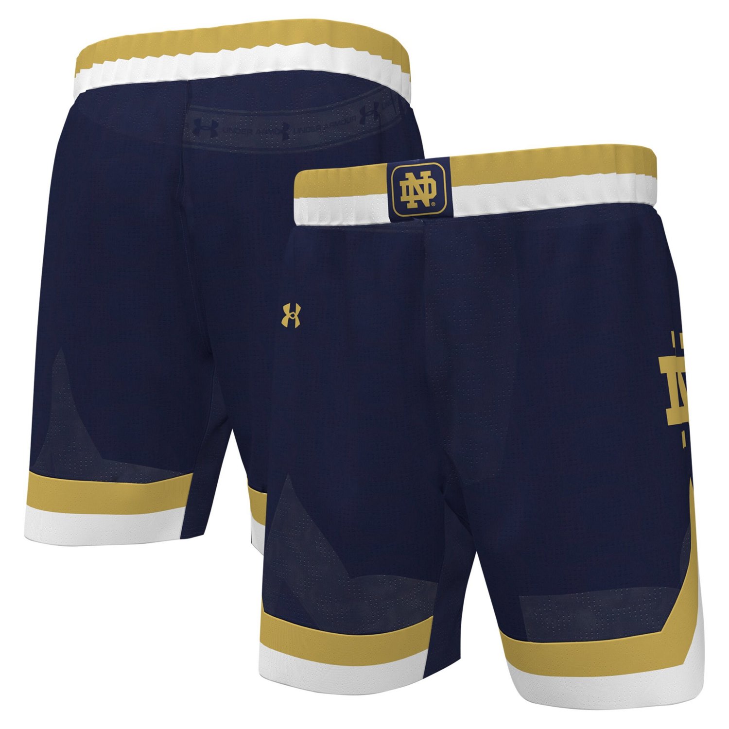 Under Armour Notre Dame Fighting Irish Replica Basketball Shorts Academy